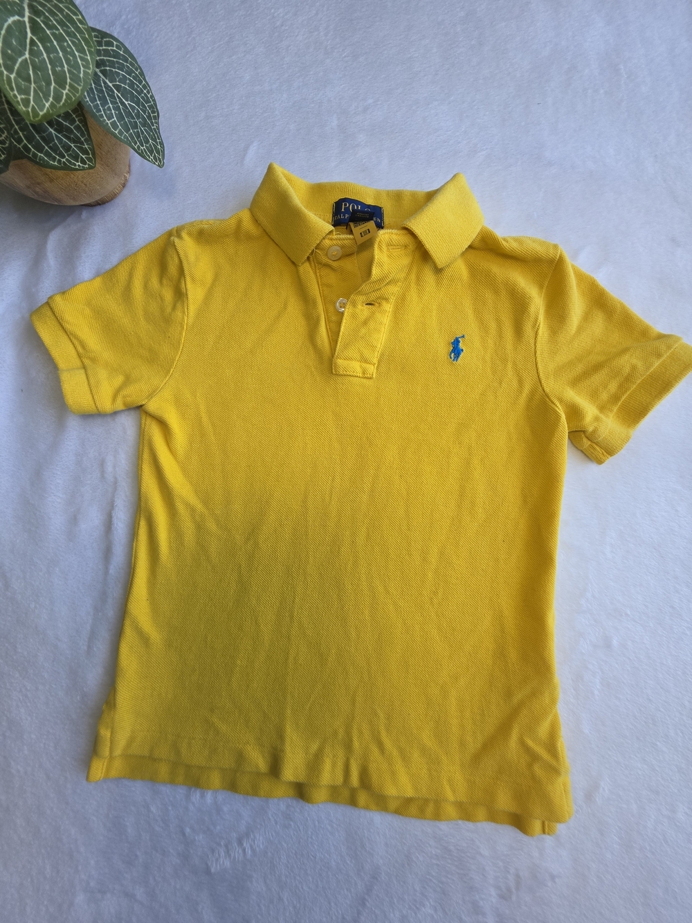 Ralph Lauren Boys Yellow Polo